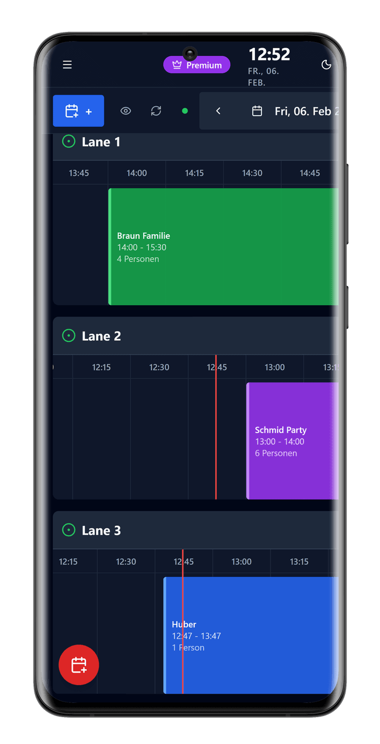 Mobile Responsive Interface