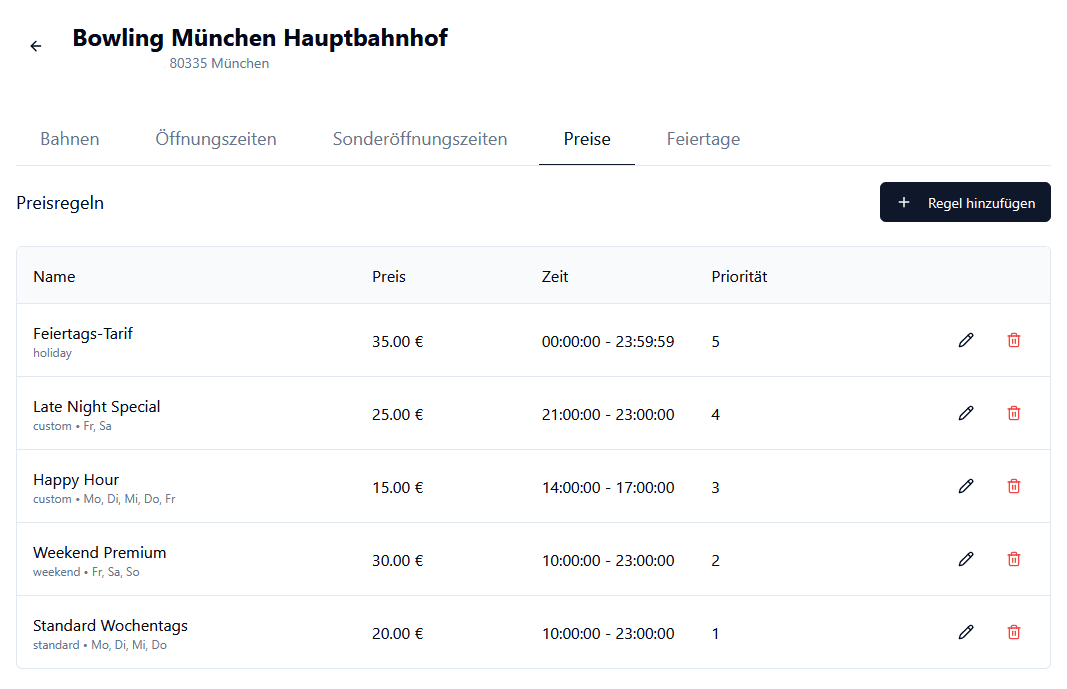 Dynamic Pricing Engine